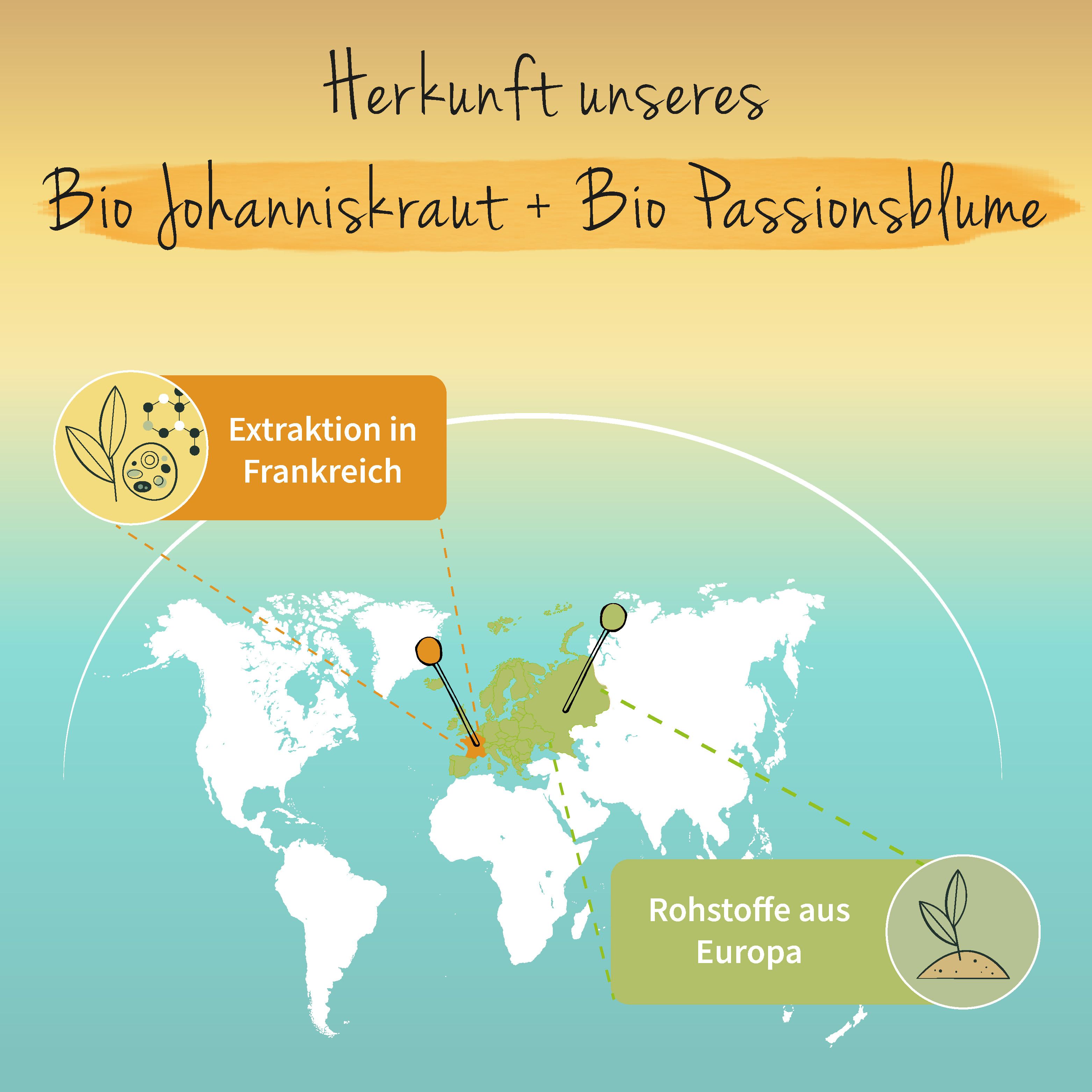 VEGAVERO Johanniskraut mit Passionsblume BIO