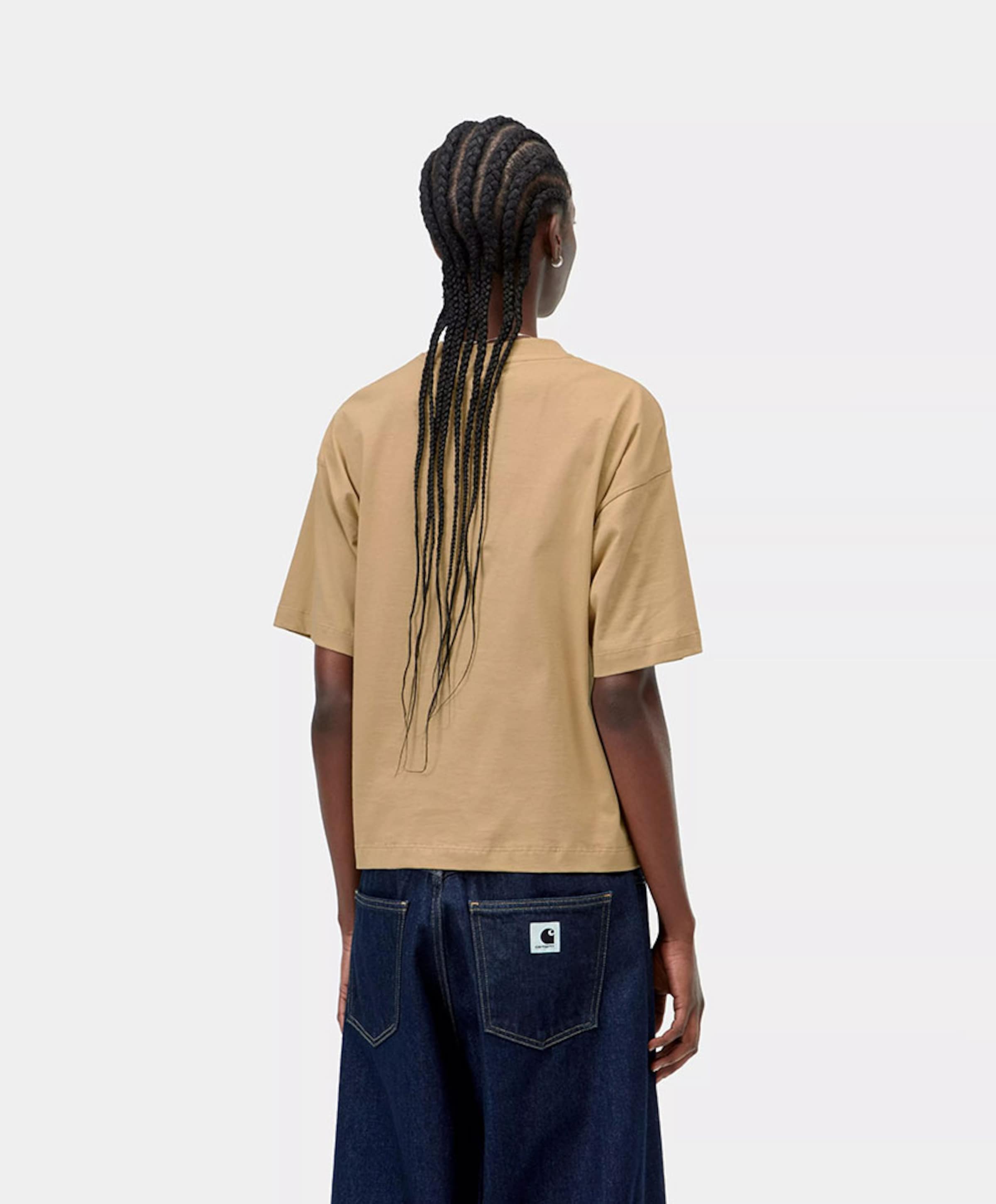Carhartt WIP Dames T-shirt beige