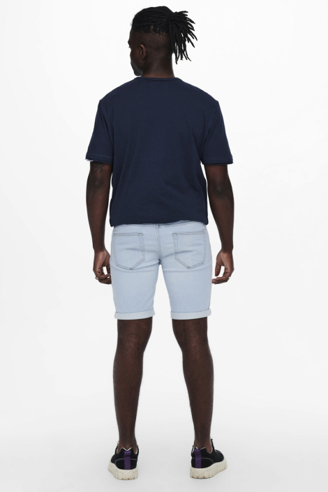 Only & Sons blauwe heren korte broek