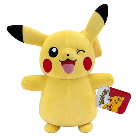 Jazwares Plüsch Pokémon 30cm, 1 Stück, 8-fach sortiert