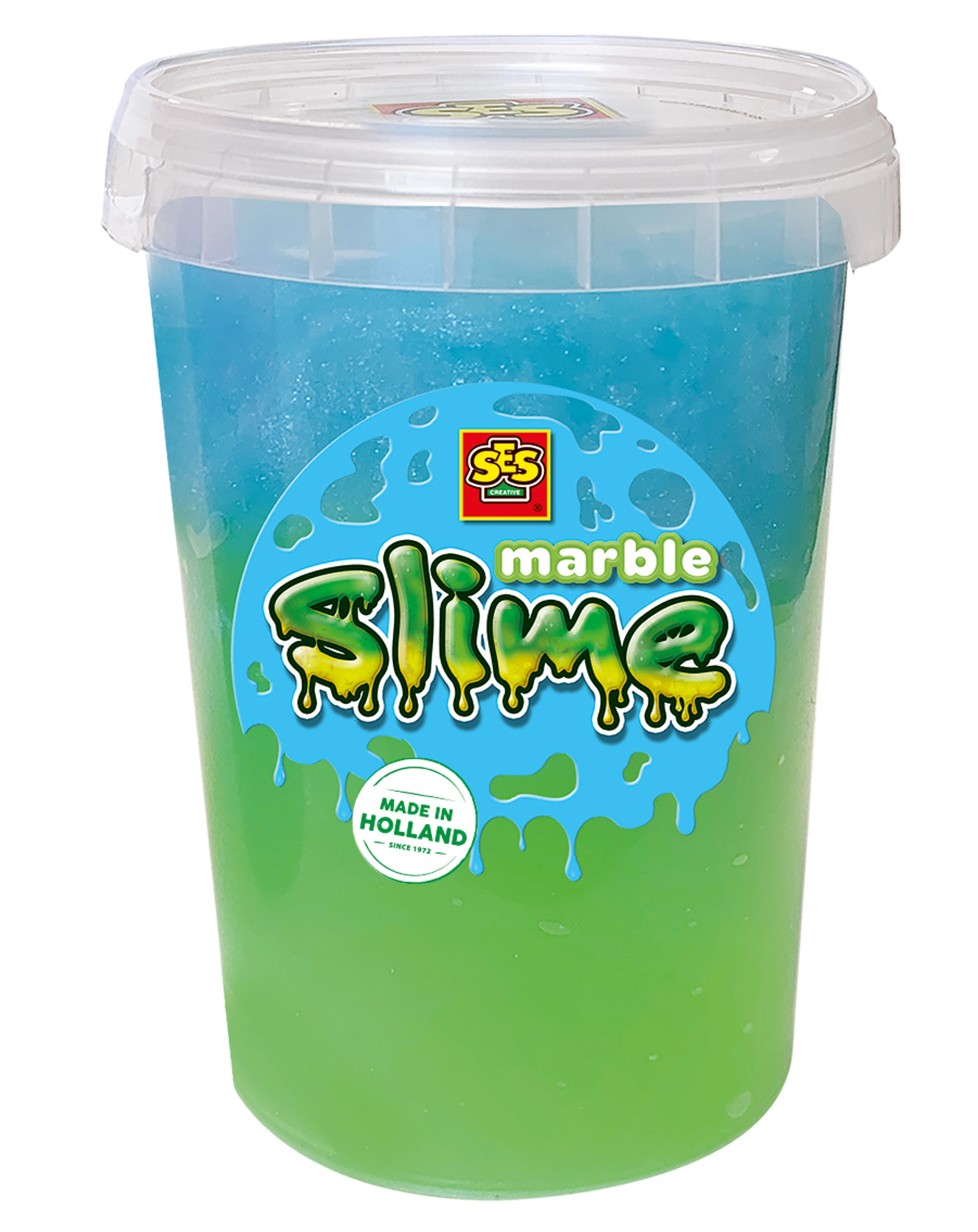 Spielschleim MARBLE SLIME in grün/blau
