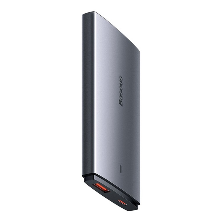 (65W) GaN5 Pro Ultra Slim USB C / USB A Ladegerät Fast Charge Netzteil inkl. USB C Ladekabel   Adapter Stecker EU / UK / US - Schwarz