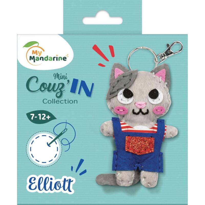 Mini Couz'In, Elliott le renard - Gris