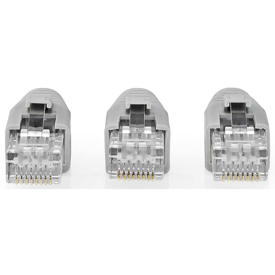 Nedis CCBW89360GY RJ45-connector voor CAT6 UTP netwerkkabel (set van 10)