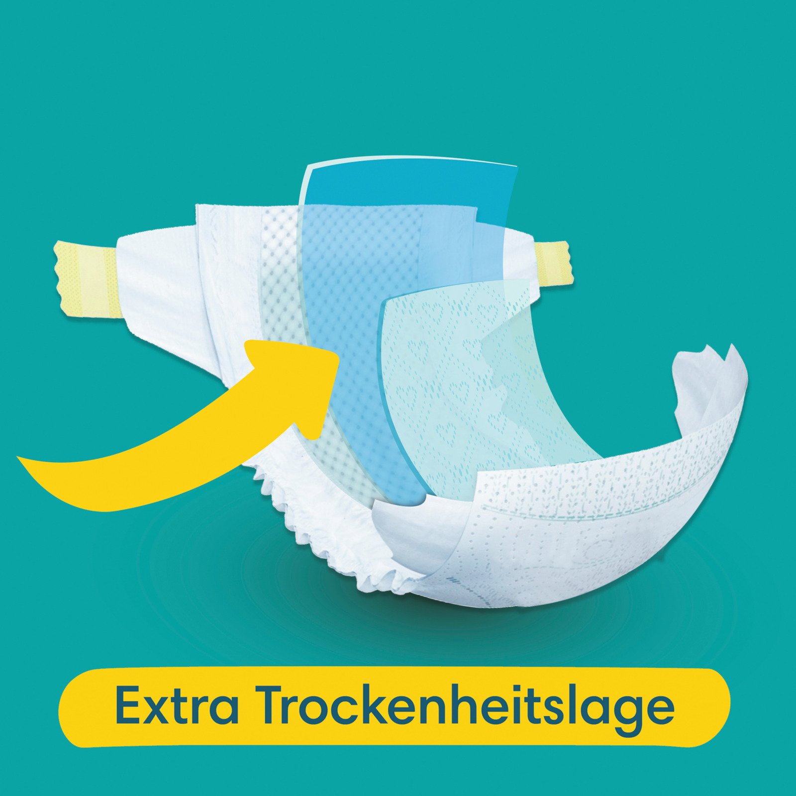 Pampers Baby-Dry Grösse 5 Monatsbox 174 Windeln