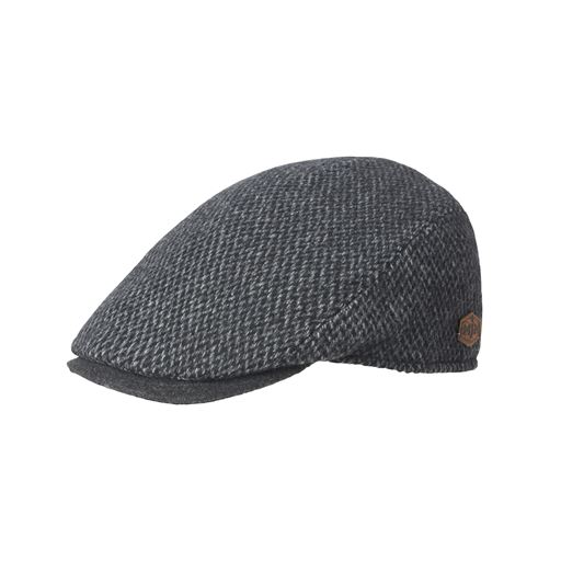 MJM Driver Xtra 42 Wool Mix Sixpence, Grey Antra Peak, L