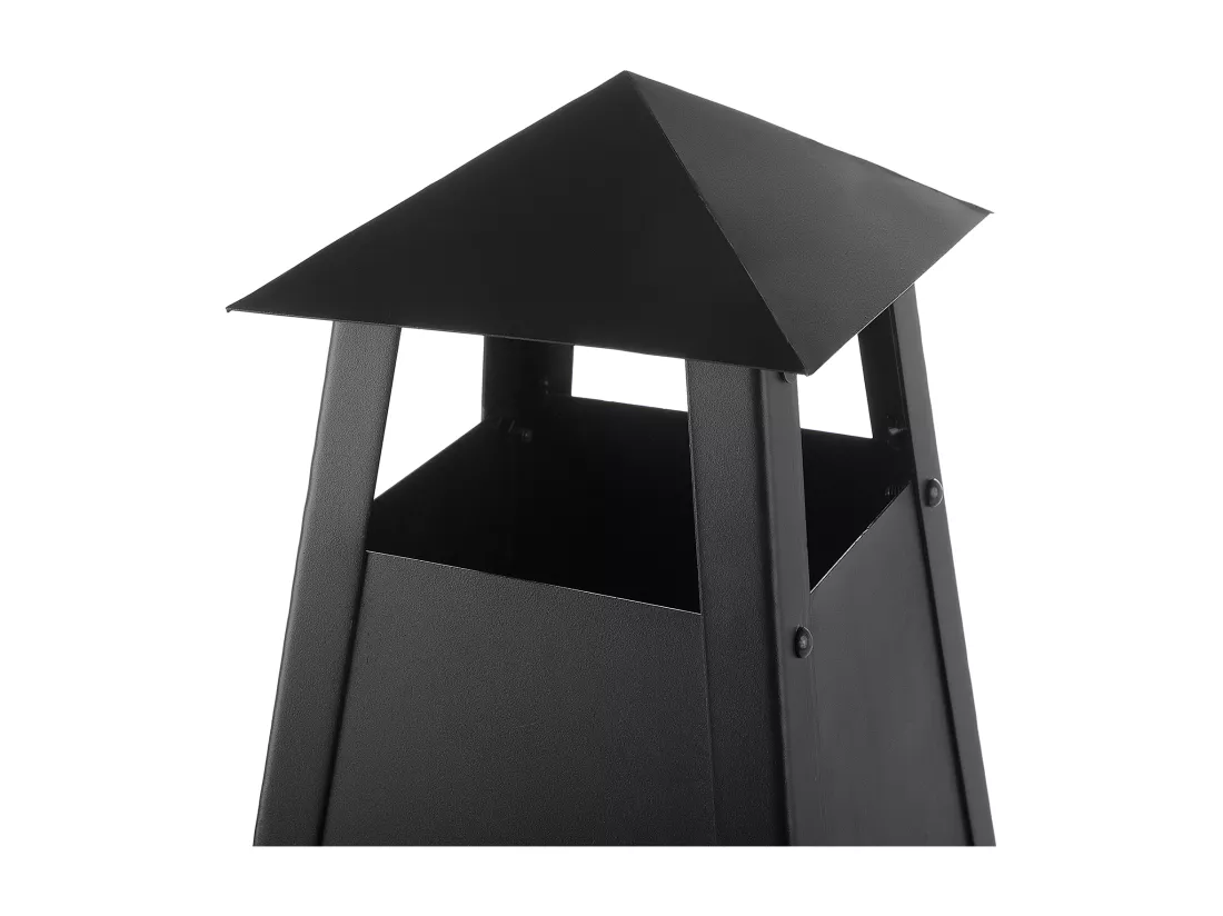Braséro de jardin YASUR Métal Noir