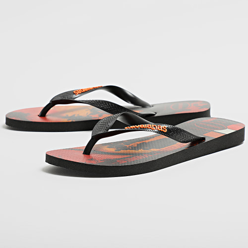 Tongs Hype FC Sunset Orange Noir