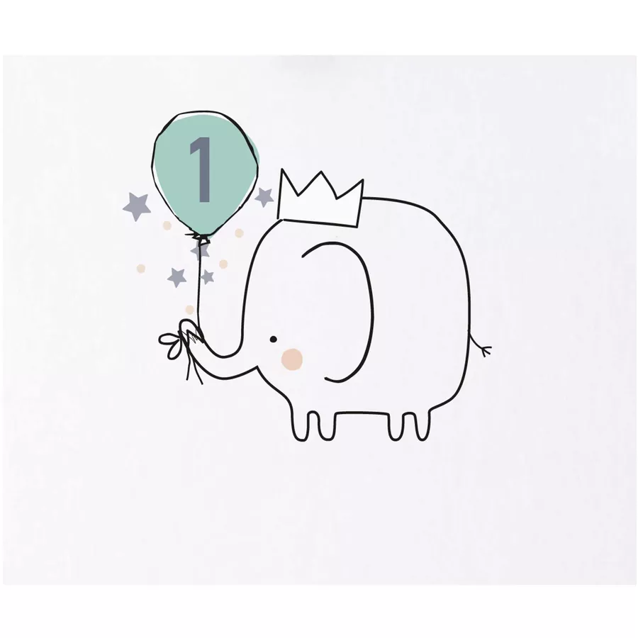 Liliput T-Shirt Elefant 1 weiß