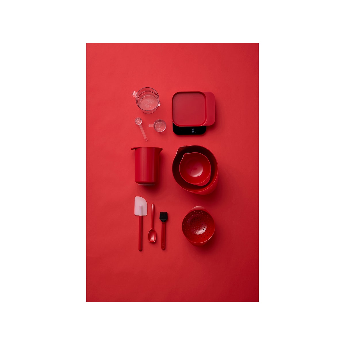 Rosti Mensura Kitchen scale Red