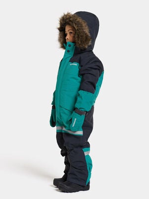 Didriksons Bjärven Vinterdress, Petrol Green