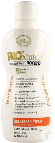 Prosource Nocarb Protéine Liquide 15g Myrtille Flacon 887ml