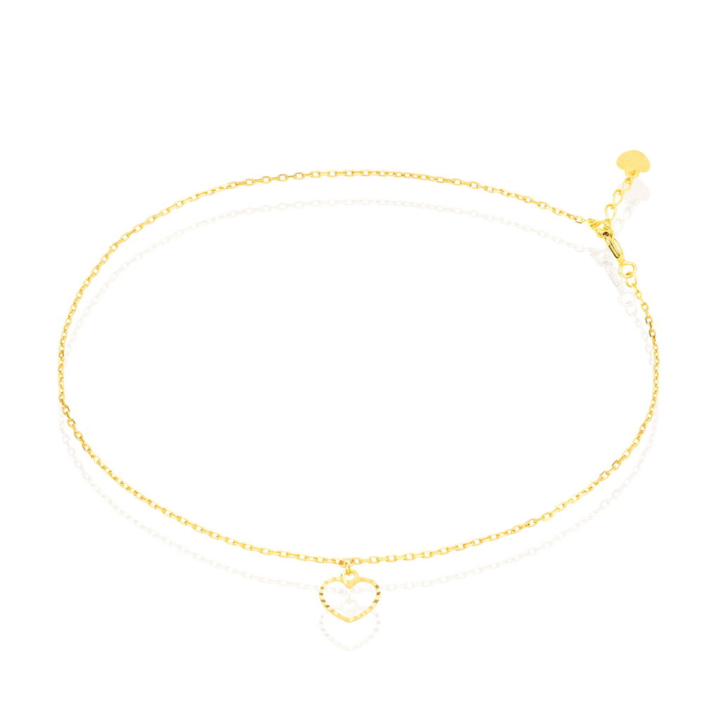 Chaîne De Cheville Samanta Or Jaune