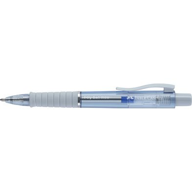 FABER-CASTELL Stylo à bille POLY BALL VIEW, bleu clair