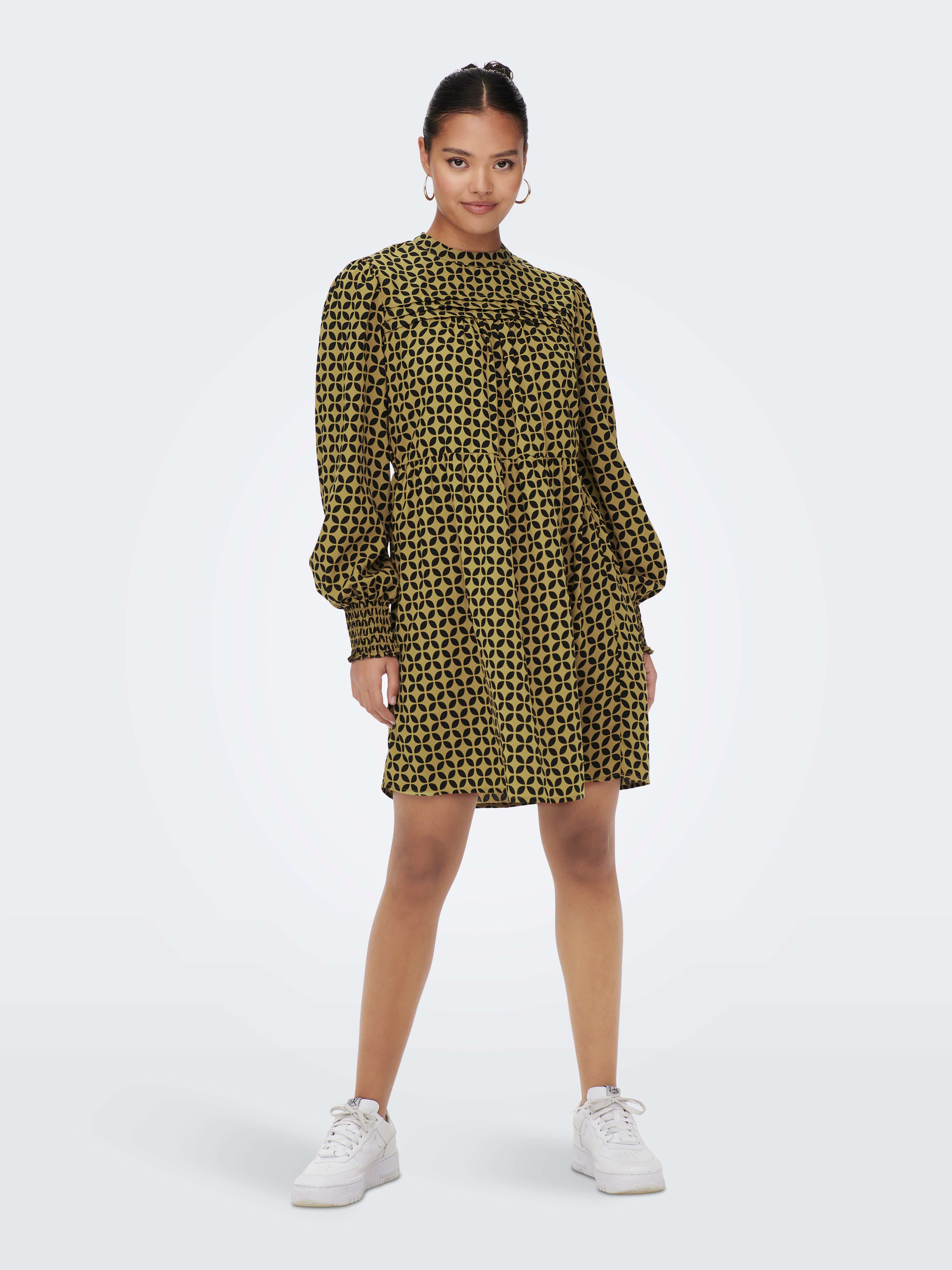 JDYMAXINE Kurzes Kleid Dried Tobacco