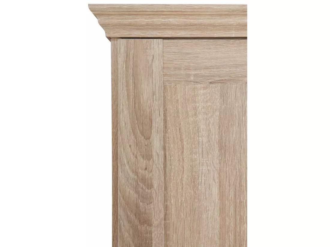 Binz | Armoire à 5 portes et 3 tiroirs en chêne
