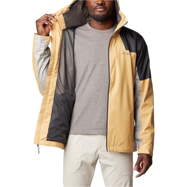 Veste randonnée COLUMBIA INNER LIMITS III JACKET LIGHT CAMEL/SHARK/FLINT GREY/SHARK ZIPS