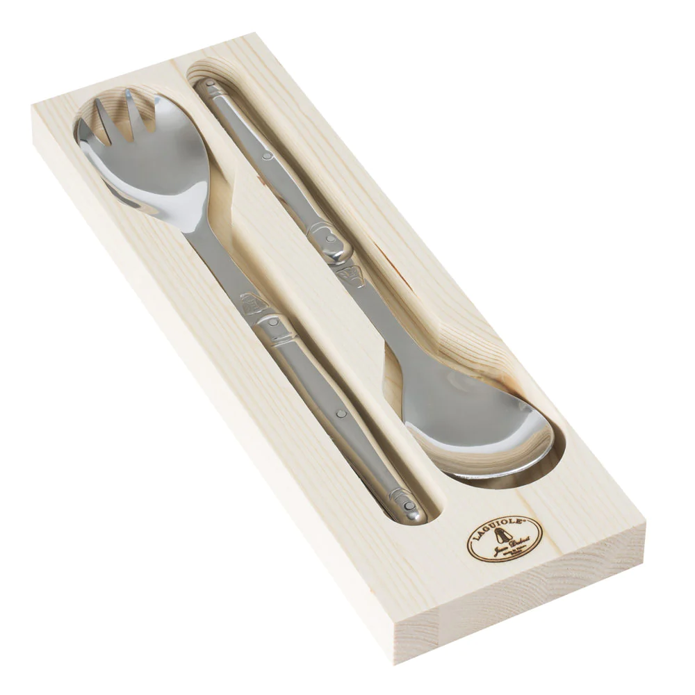 Coffret service à salade 2 pièces Laguiole Jean Dubost