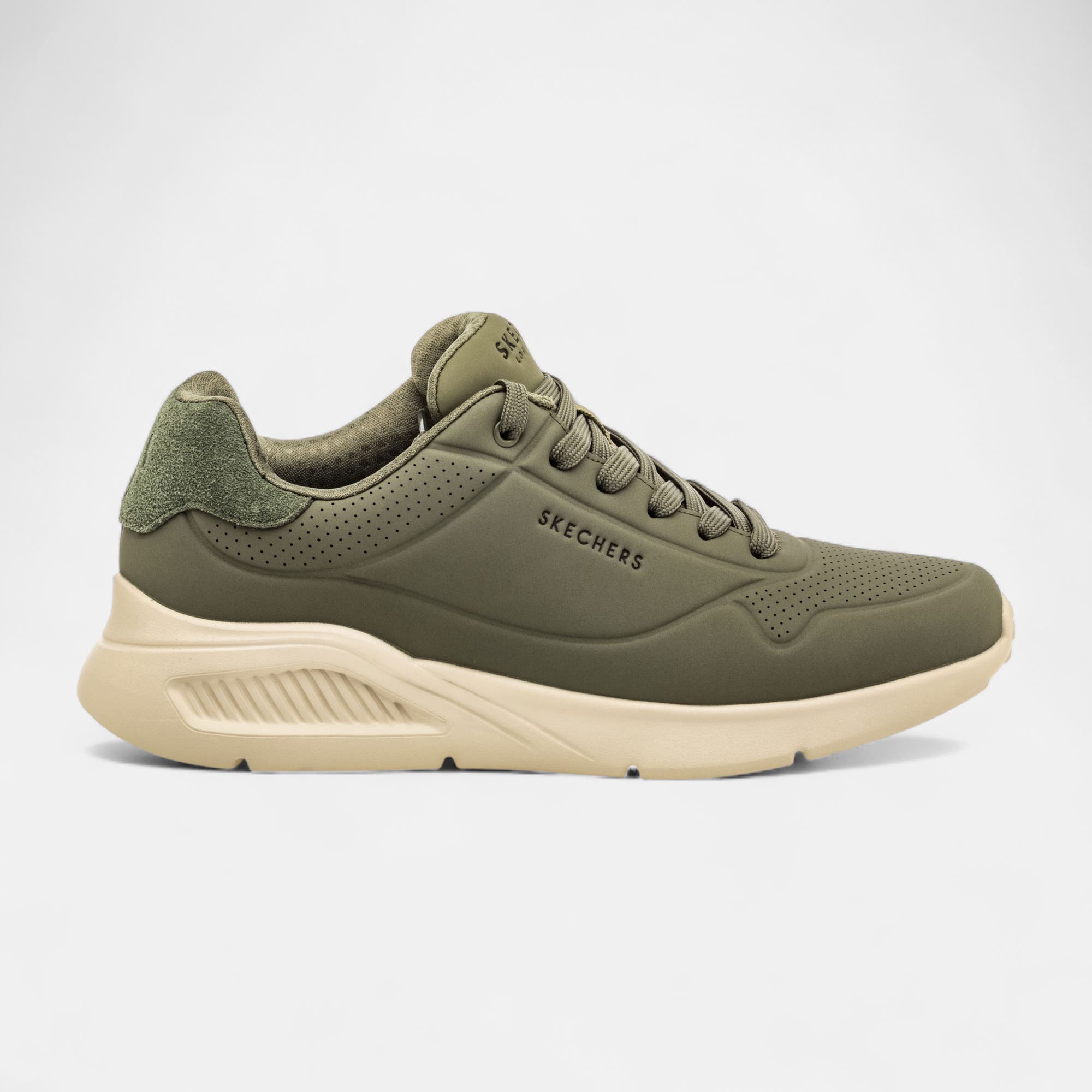 Baskets Homme kaki