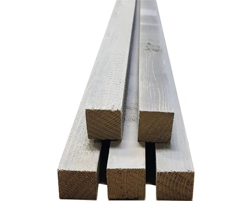 Buildify Steigerhouten Latten Vintage Grijs 30x30x2500 mm