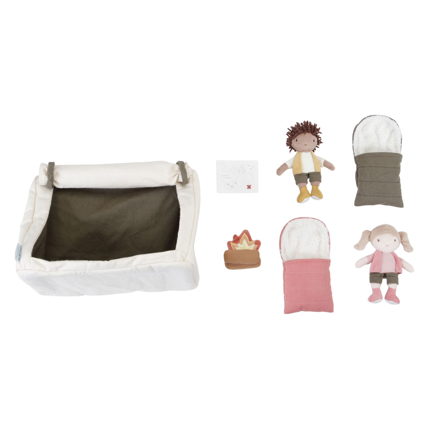 Little Dutch Jake en Anna Poppen Kampeer Speelset