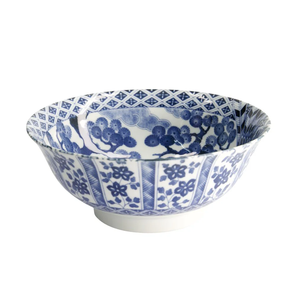 Tokyo Design Studio  Hawk Ramen skål, blå - Ø21 cm