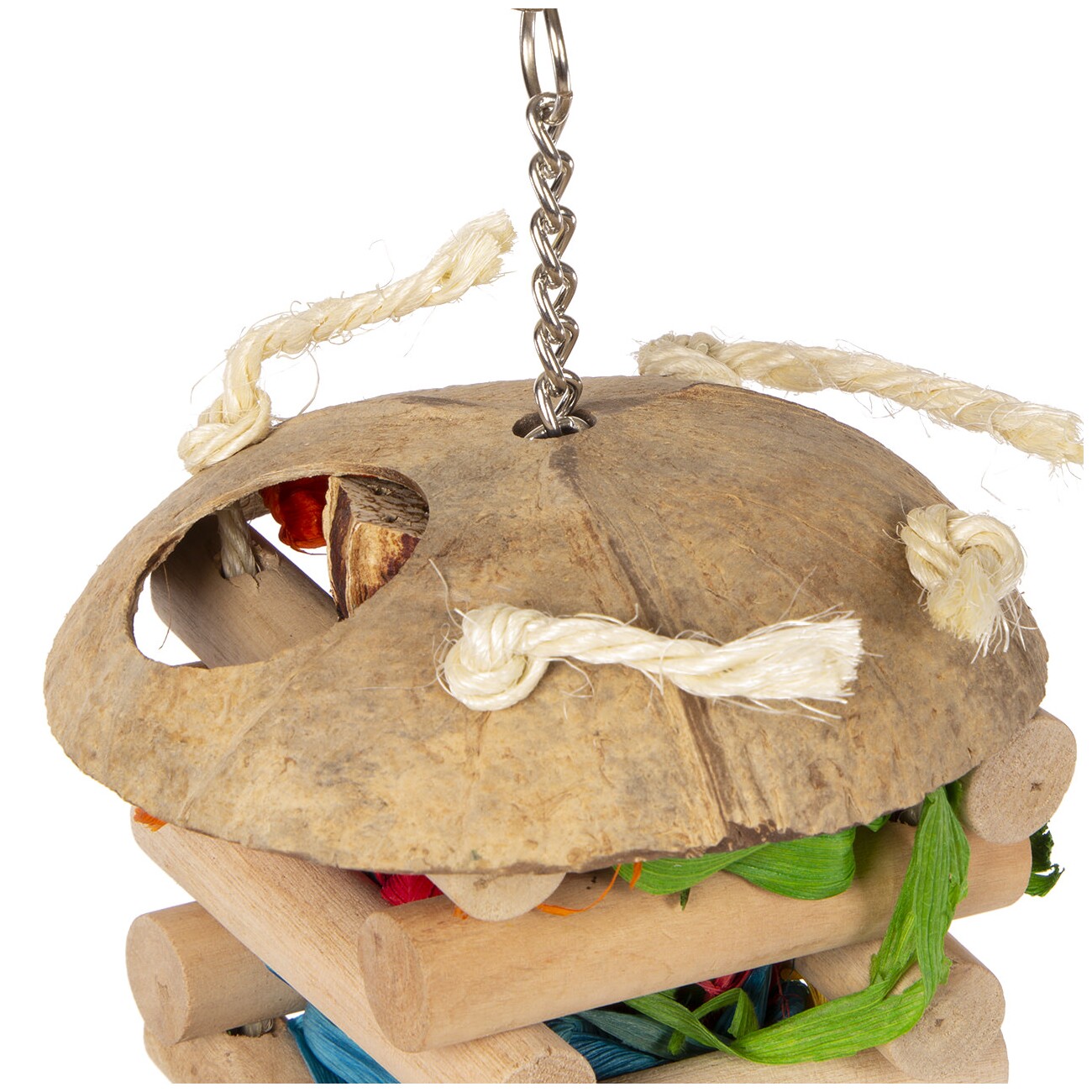 HappyBird Versteckspielzeug Foraging Hut