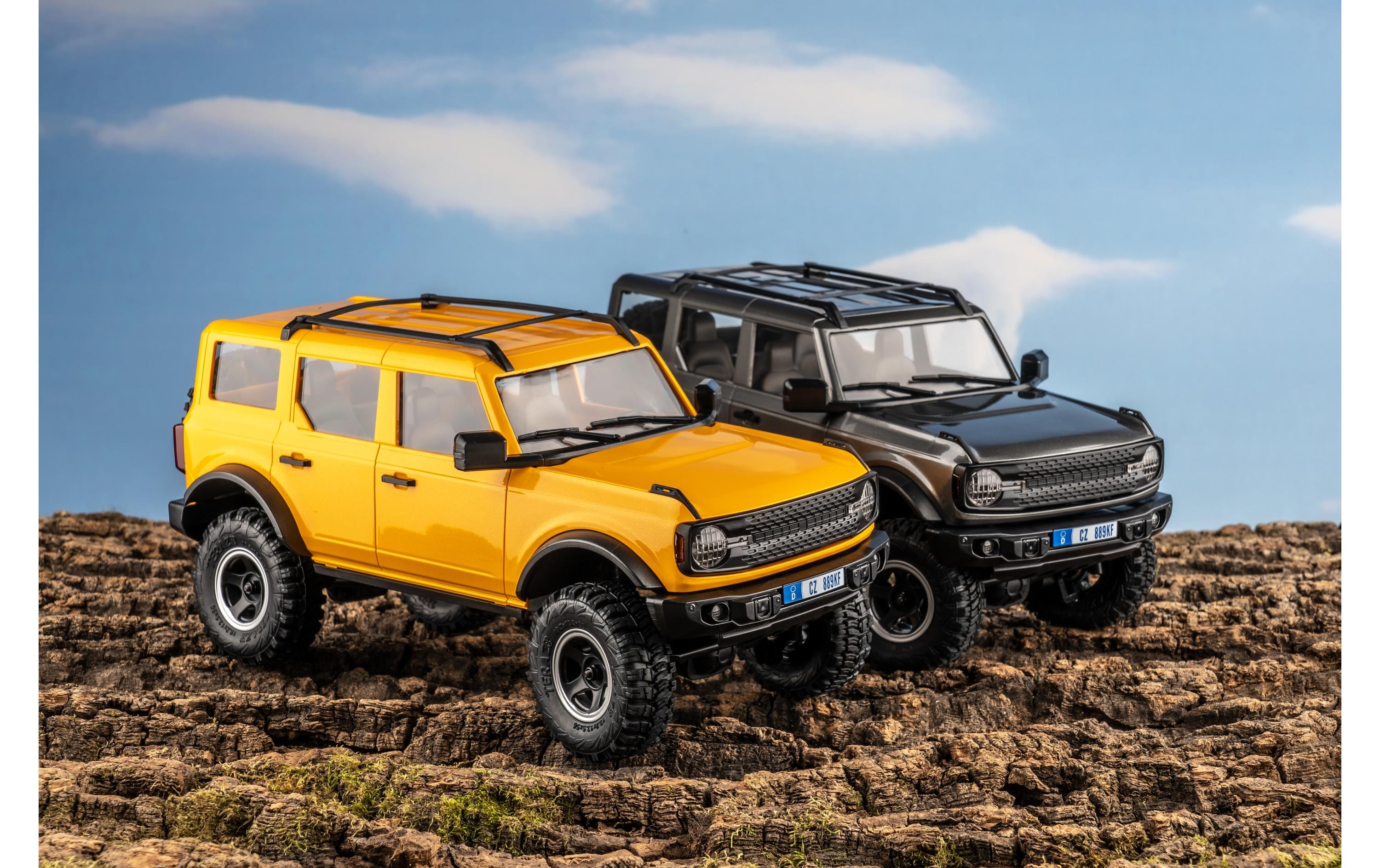 Scale Crawler Bronx, Gelb 1:18, RTR<br>4x4 Mini Rockcrawler im Massstab 1:18