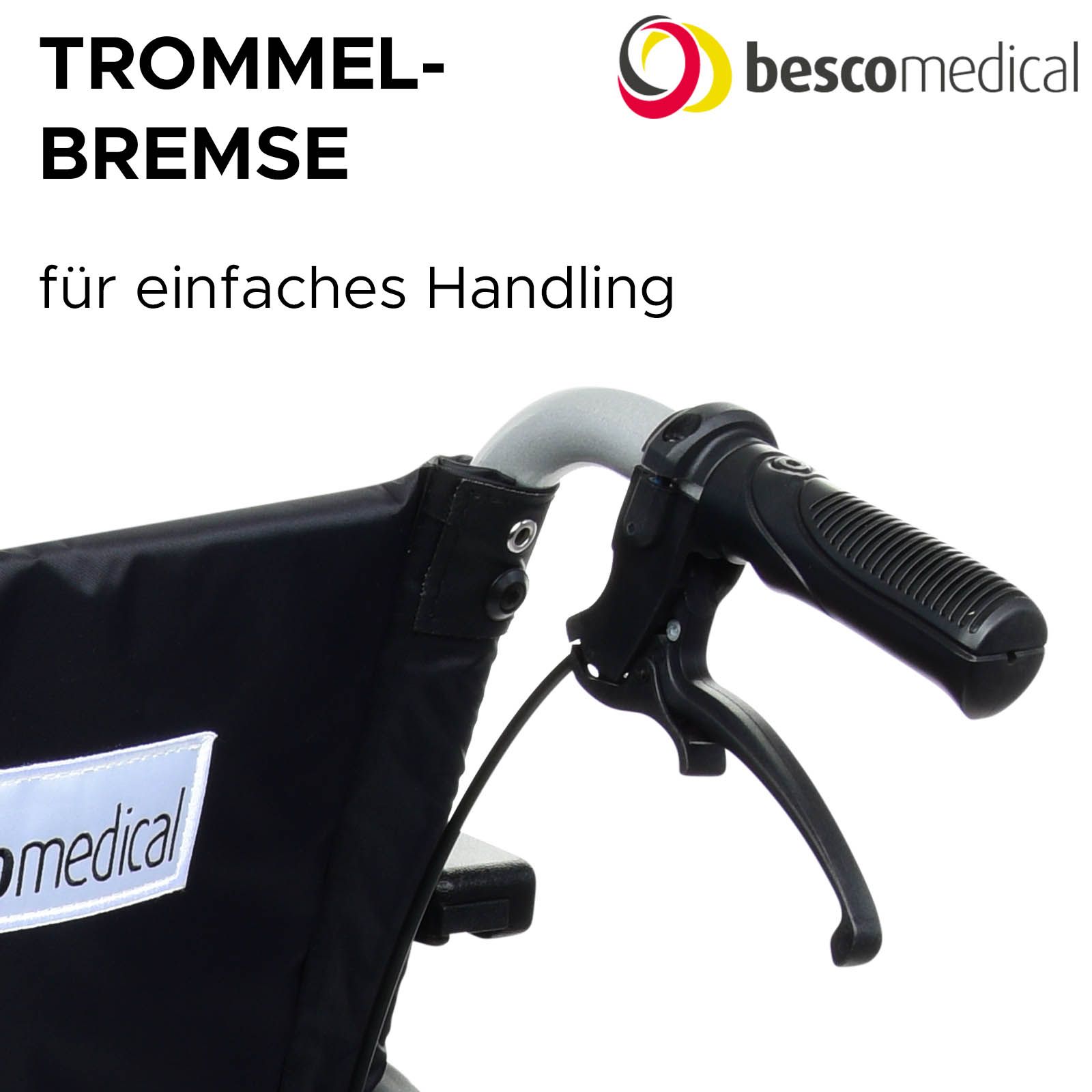 Bescomedical Premium Leichtgewicht Rollstuhl Primus ML 2.0 | Transport Rollstuhl