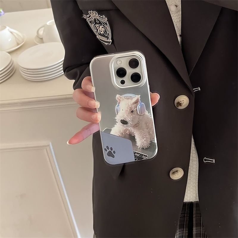 Fonekase - Hondentelefoonhoesje - iPhone 16 Pro Max / 16 Pro / 16 / 15 Pro Max / 15 Pro / 15 / 14 Pro Max / 14 Pro / 14 / 13 Pro Max / 13 Pro / 13