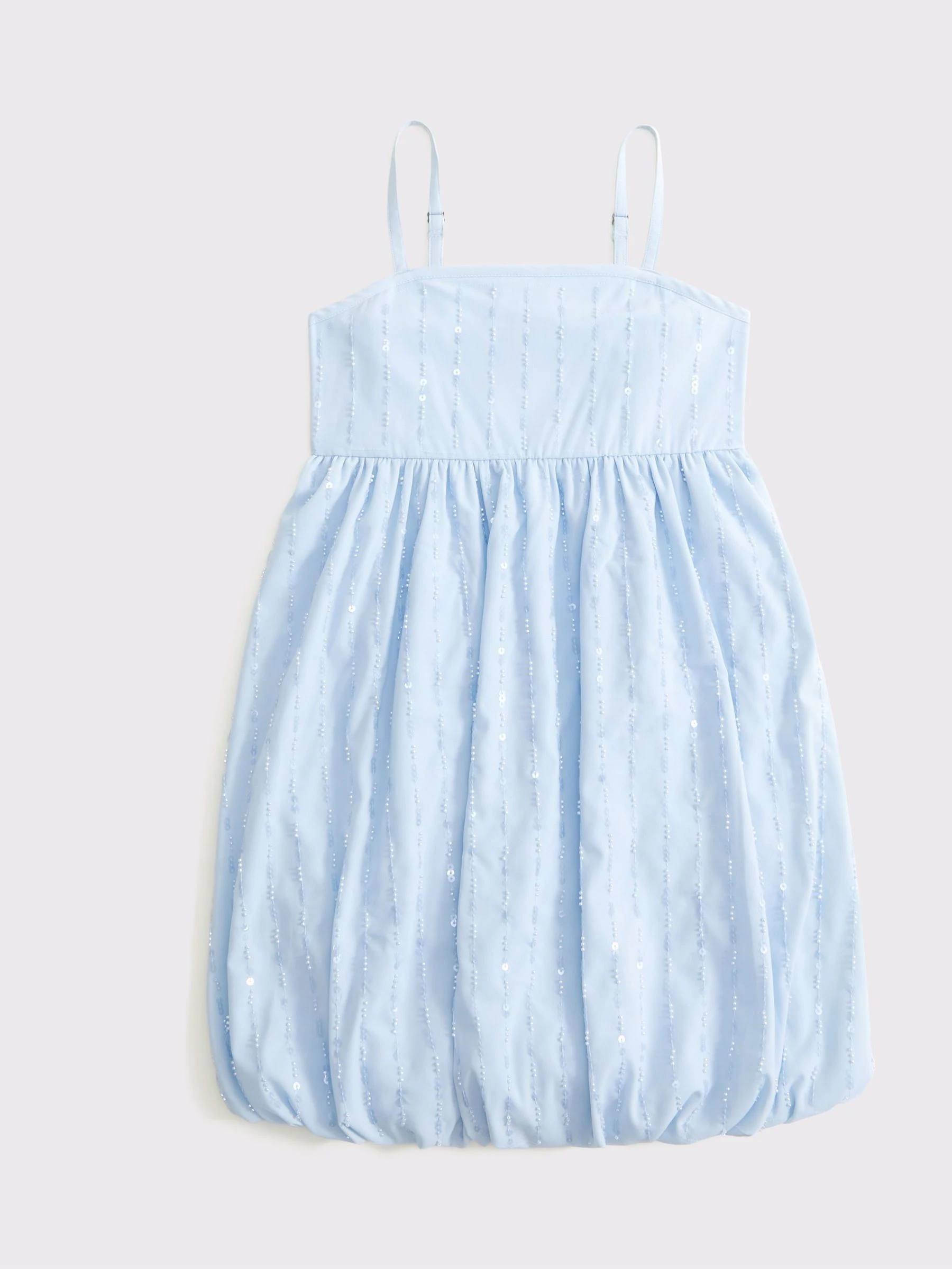 Abercrombie & Fitch High Neck Sequin Mini Dress