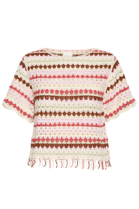 Ichi multi color dames t-shirt