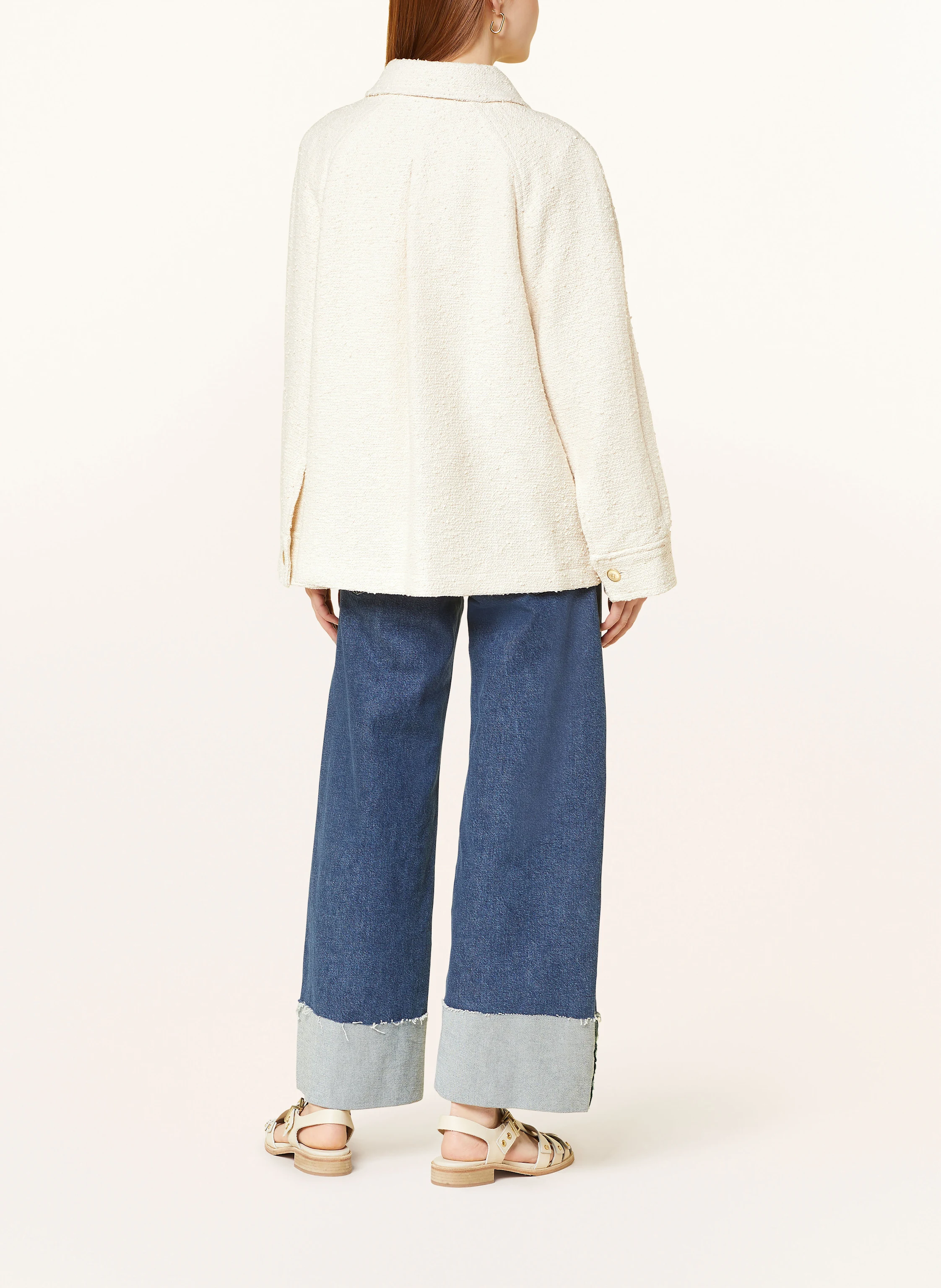 TOMMY HILFIGER Bouclé-Overjacket