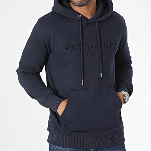 Sweat Capuche Bleu Marine