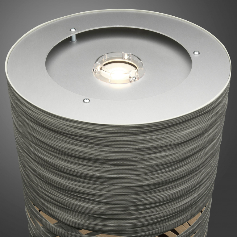 Foscarini Tress Grande vloerlamp LED greige