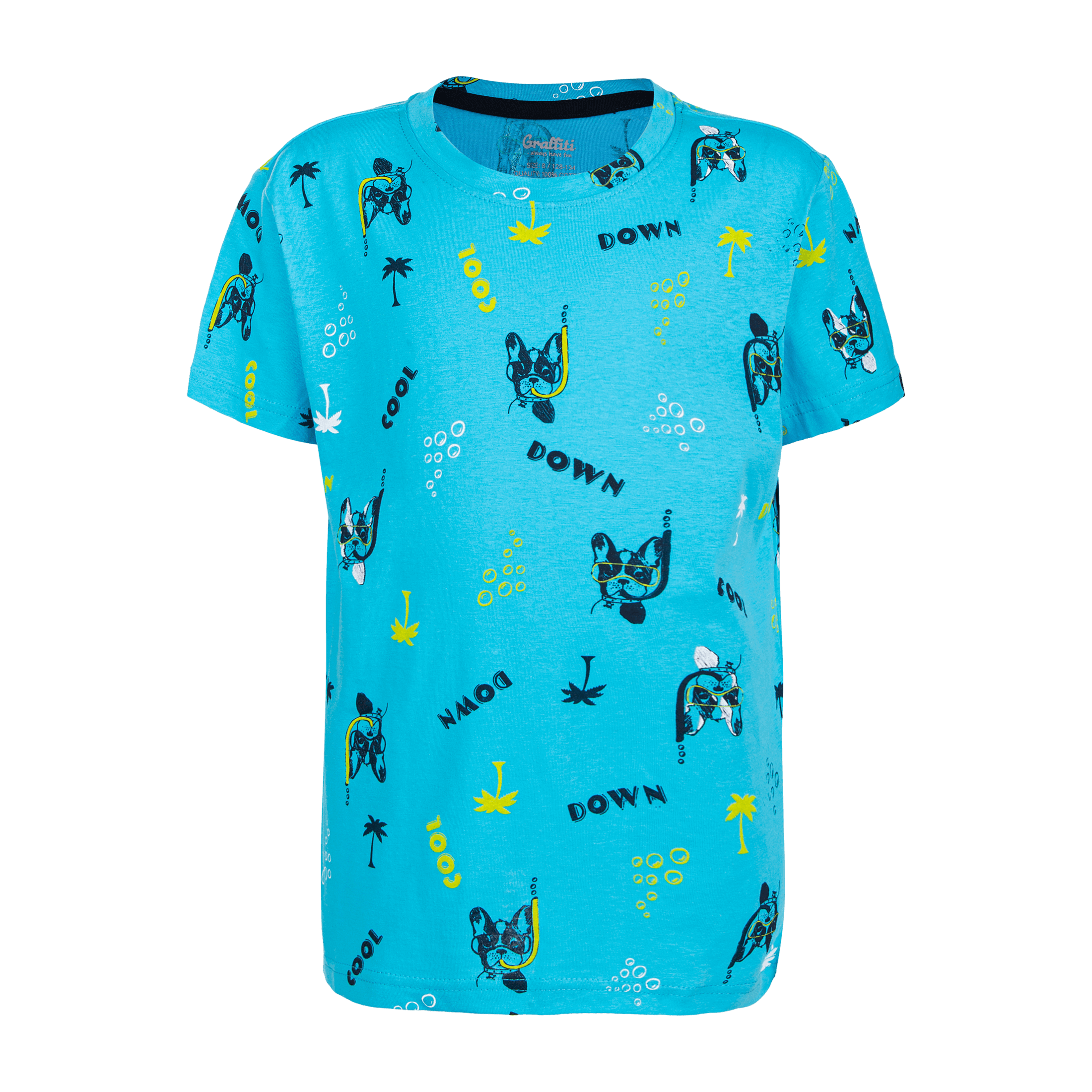 Graffiti Henry S/S Tee - Fritid og bomull