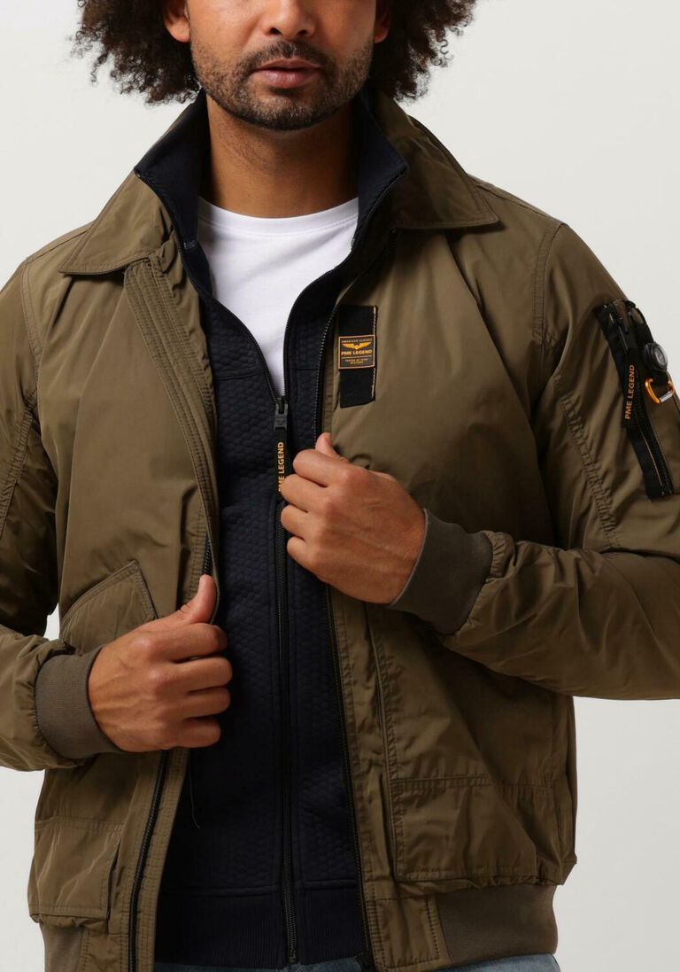 PME LEGEND donkergroene pme legend jack bomber jacket glazer flighter