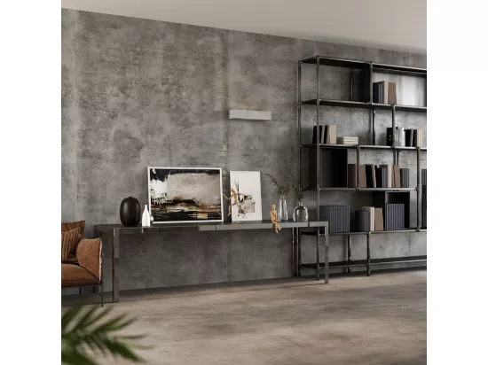 Sollux Lighting Vega Applique murale Up & Down gris béton, 30 cm