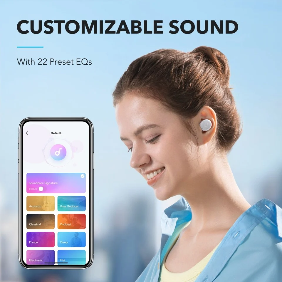 Anker - Høretelefoner - Soundcore A25i - Hvid