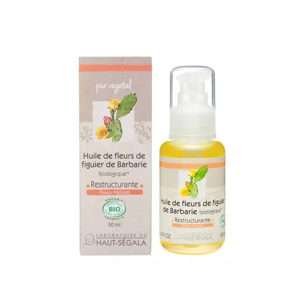 Haut-Ségala Les Huiles Végétales de Fleurs Figuier Barbarie 50ml