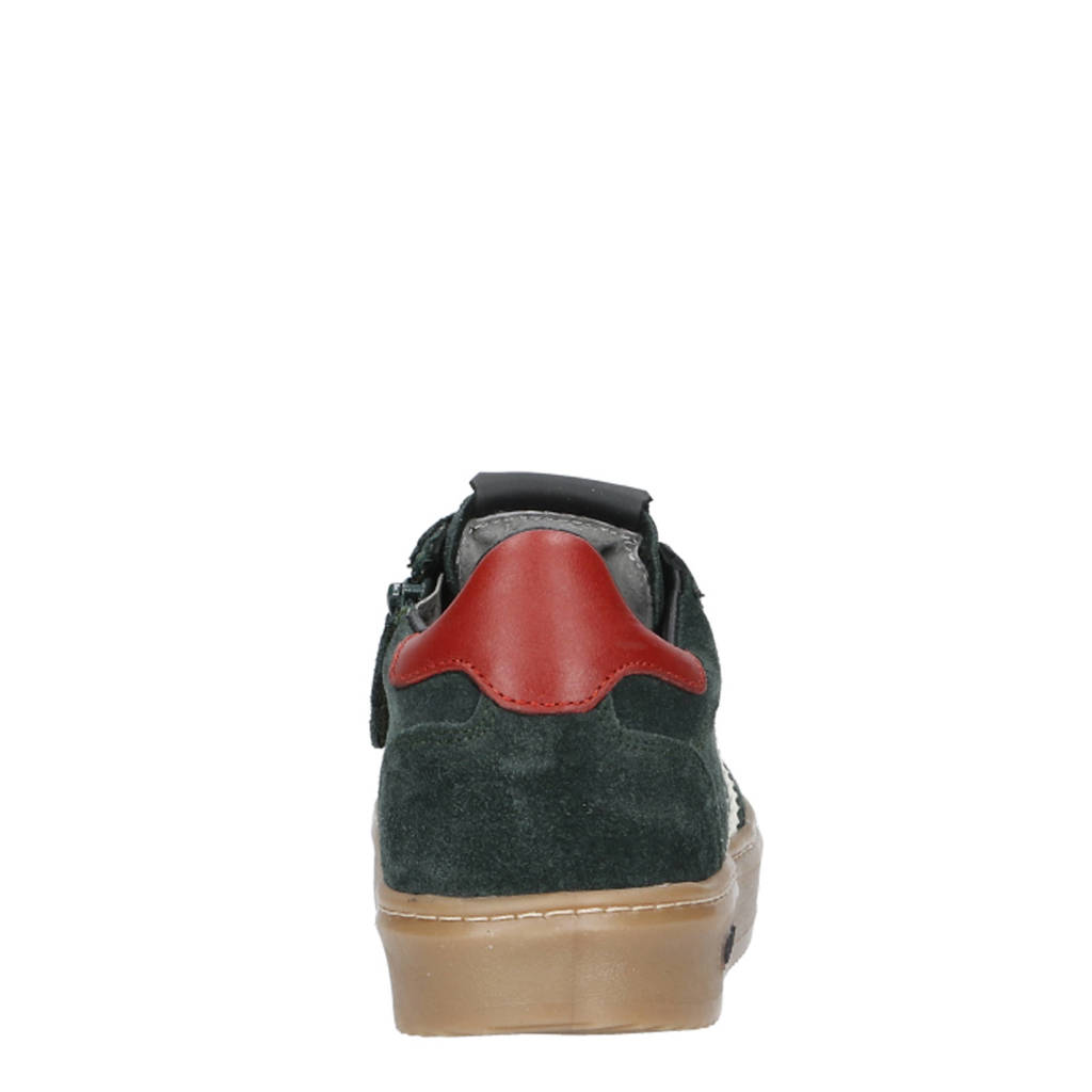 Hip suède sneakers donkergroen