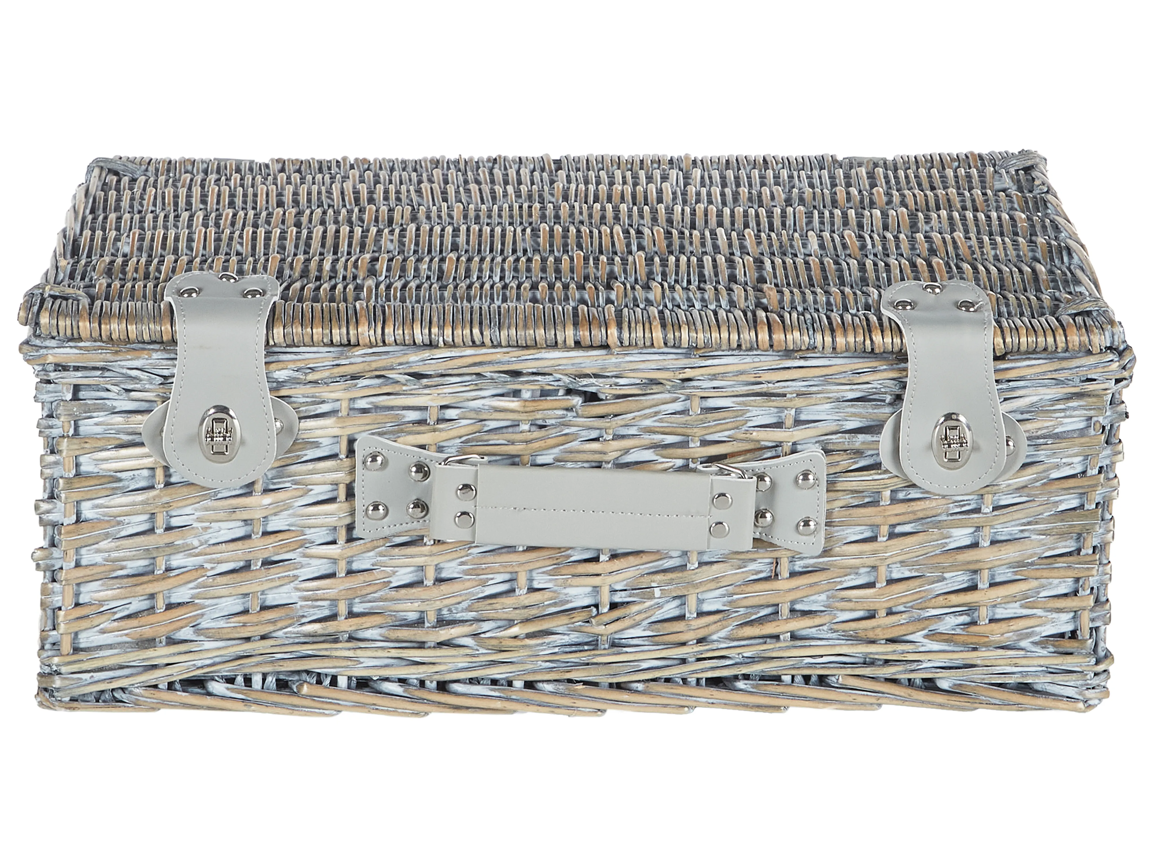 Picknickmand FIGUE Wicker Grijs