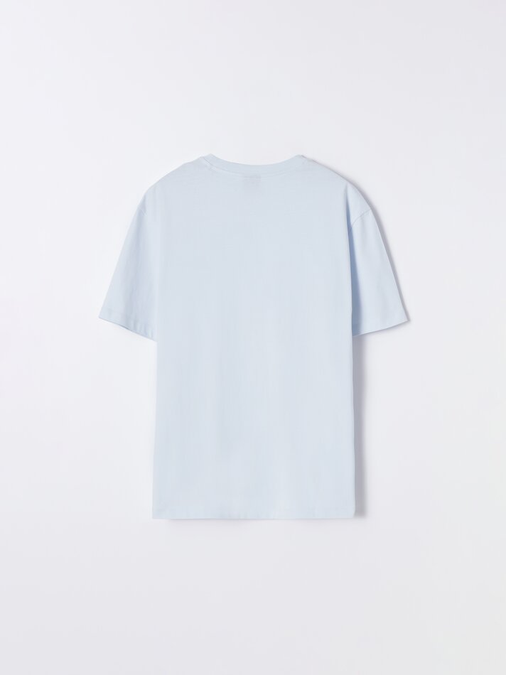 Camiseta bordada Mistral x Lefties - Azul claro