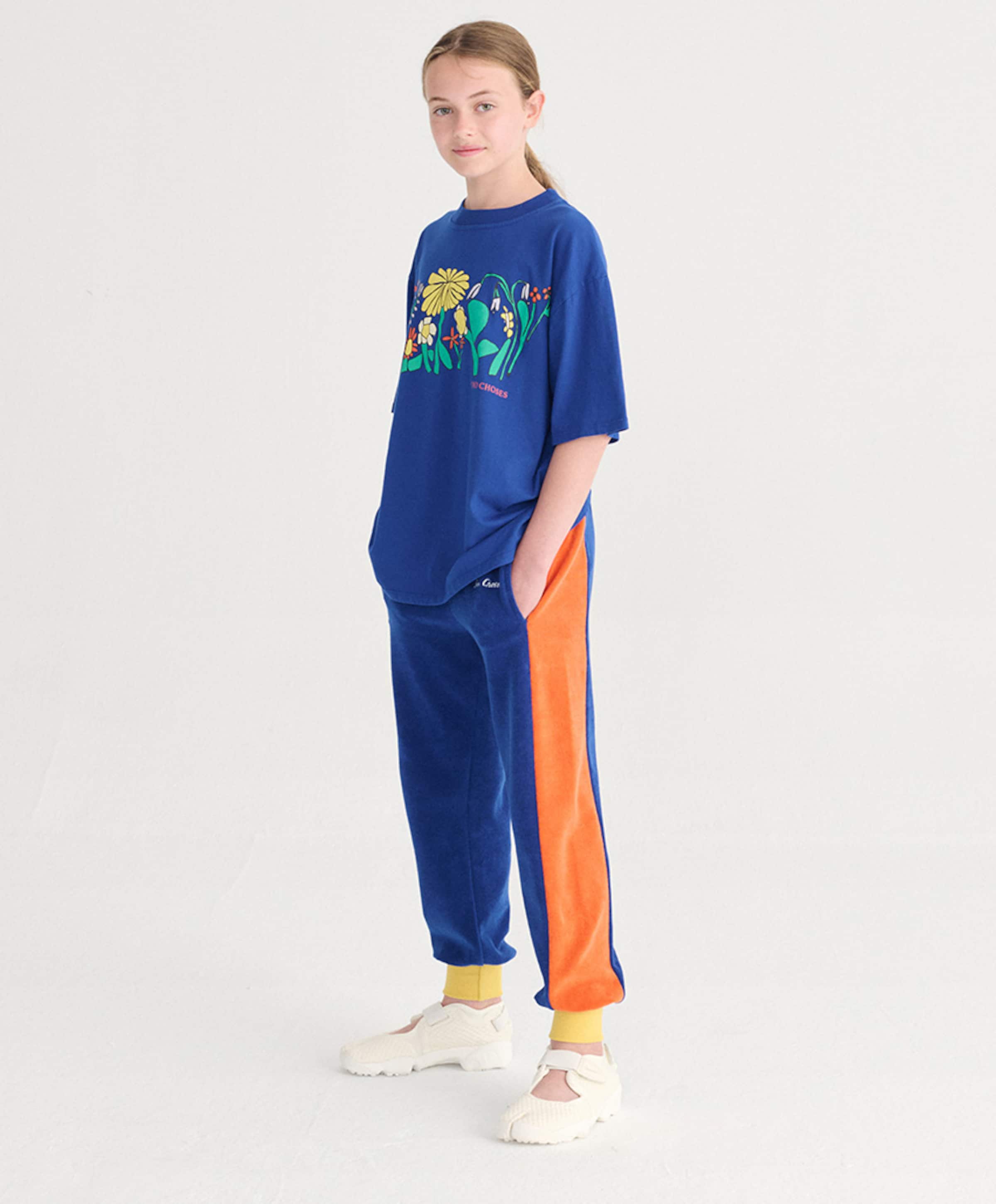 Bobo Choses Jongens T-shirt blauw