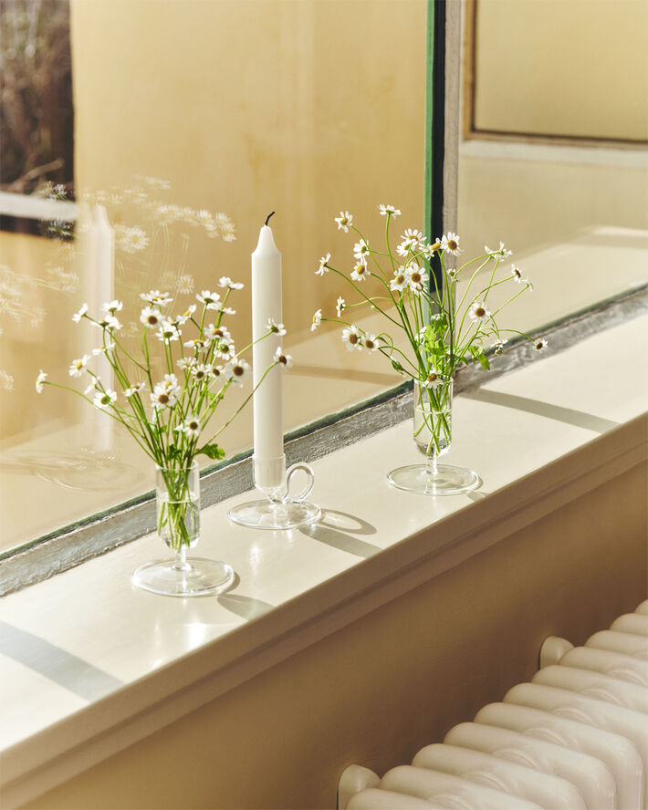 Hay Tiny Vase-Clear