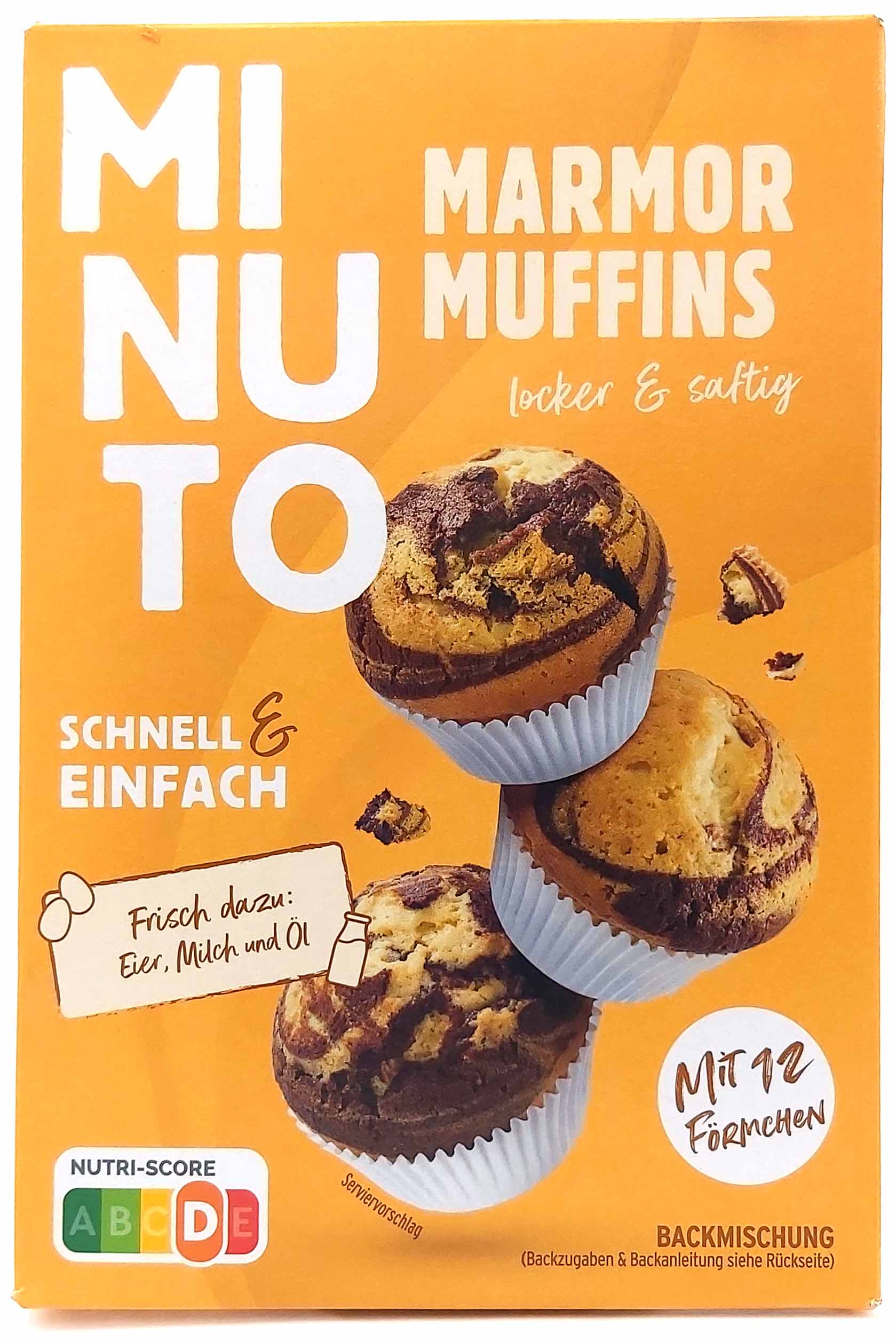 Minuto Backmischung Marmor Muffins 325g MHD:31.12.24