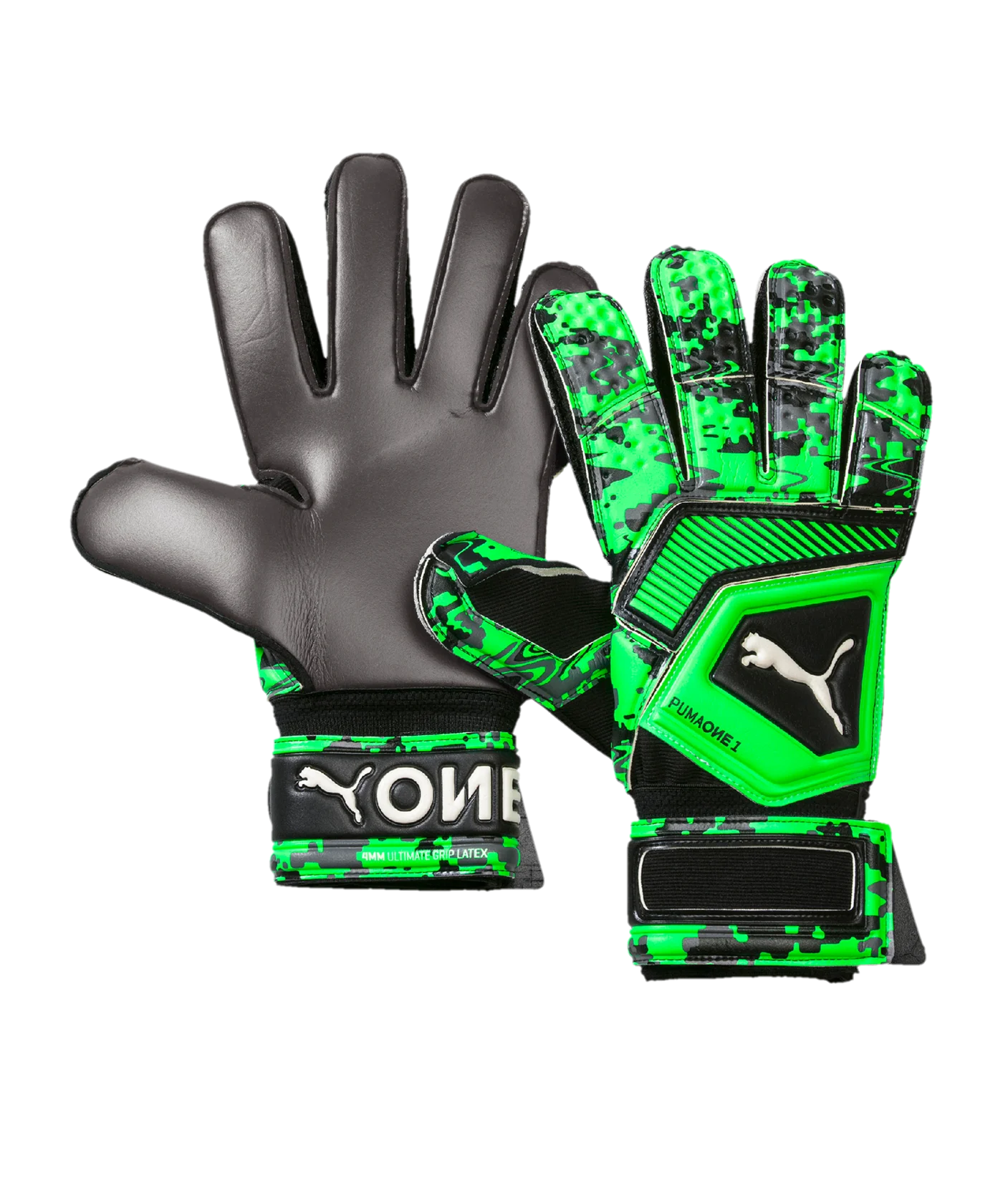PUMA ONE Grip 1 RC Torwarthandschuh Grün F22