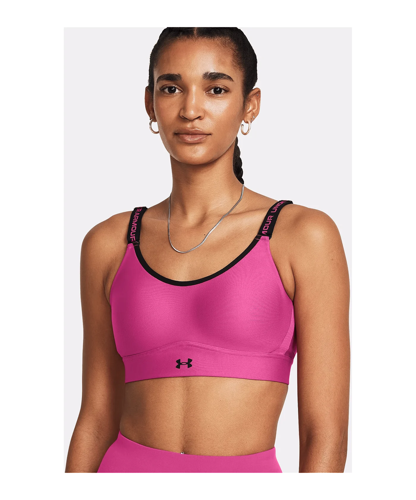 Under Armour Infinity Mid 2.0 Sport-BH Damen Pink