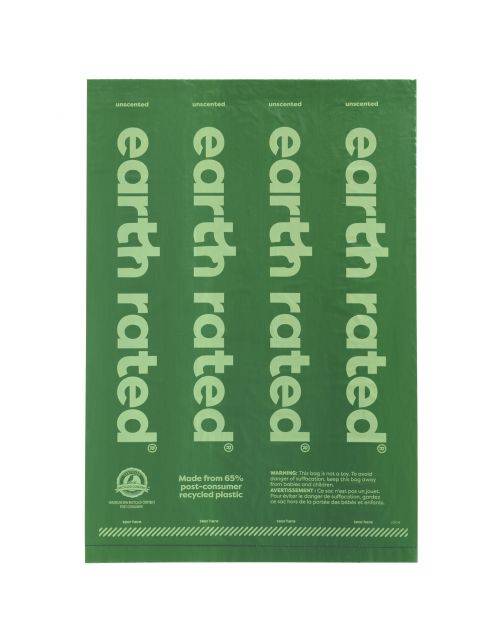 Earth Rated Poepzakjes - Hondenpoepzakjes - 8 rol