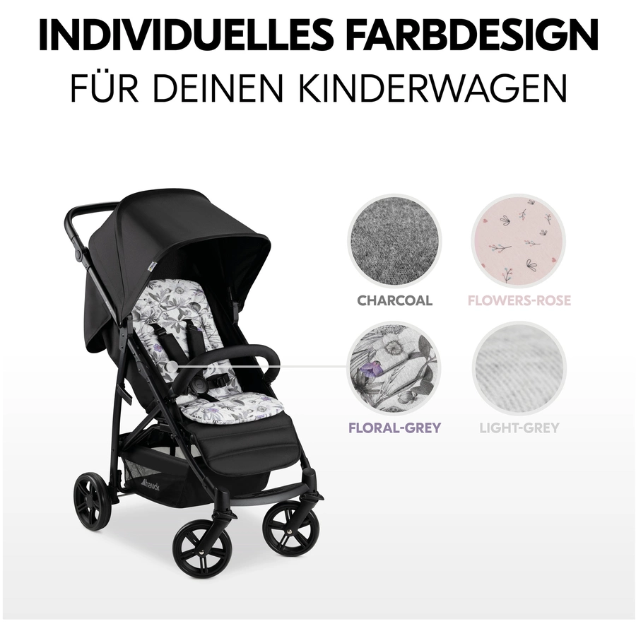 hauck Sitzauflage Seat Liner Floral Grey